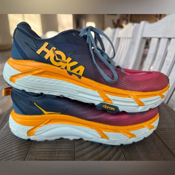 Hoka One Mafate Speed 3 Trail Hiking Running Shoes Women’s Size 9.5 B - Picture 4 of 14